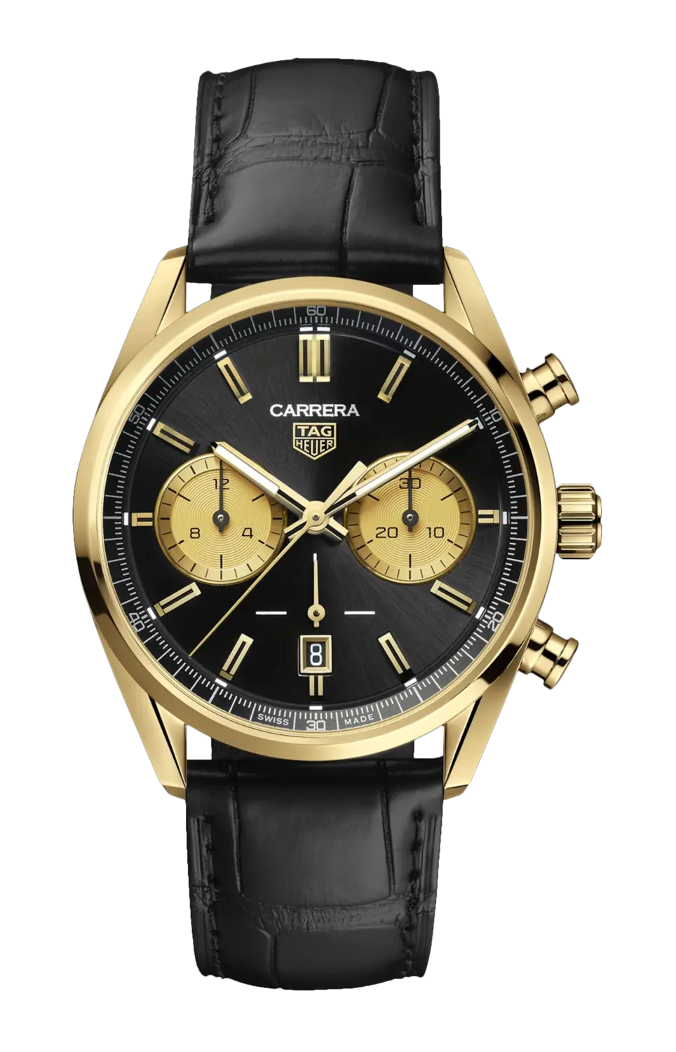 Часы Tag Heuer Carrera chronograph с желтым золотом 41 мм
Часы Tag Heuer Carrera chronograph с желтым золотом 41 мм