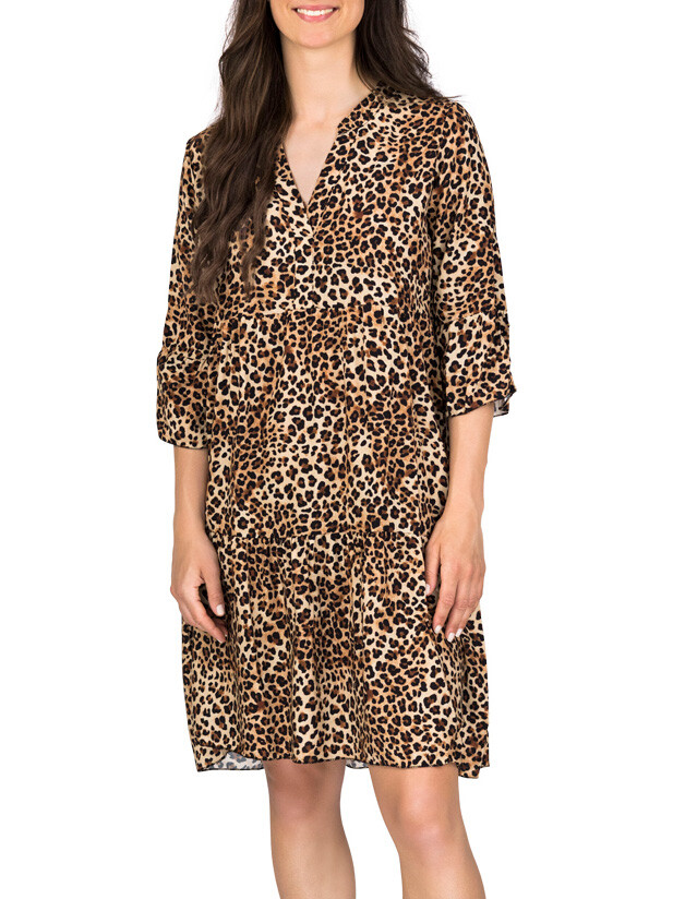 Платье DENIMFY DFFrida, коричневый
Платье DENIMFY DFFrida, коричневый