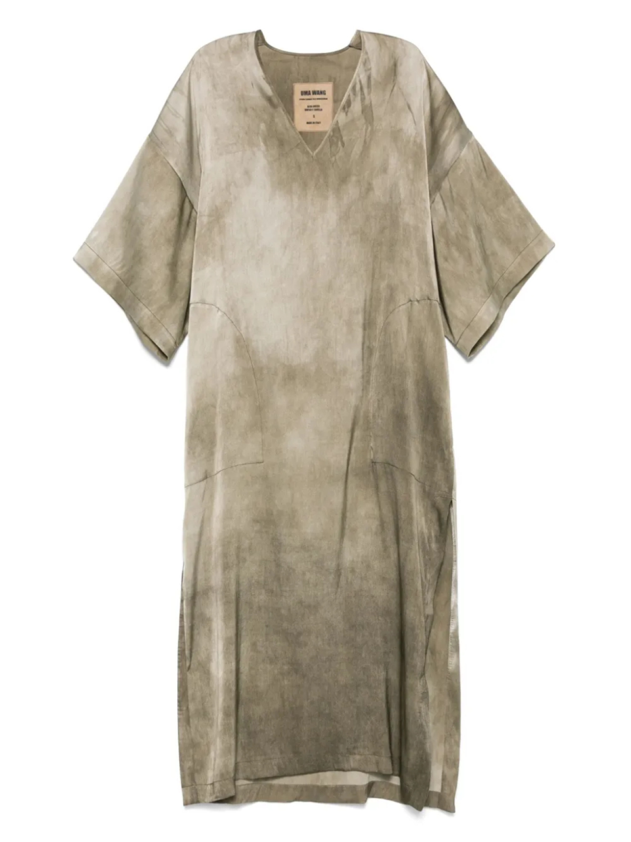 Атласное платье миди Uma Wang, коричневый
Атласное платье миди Uma Wang, коричневый