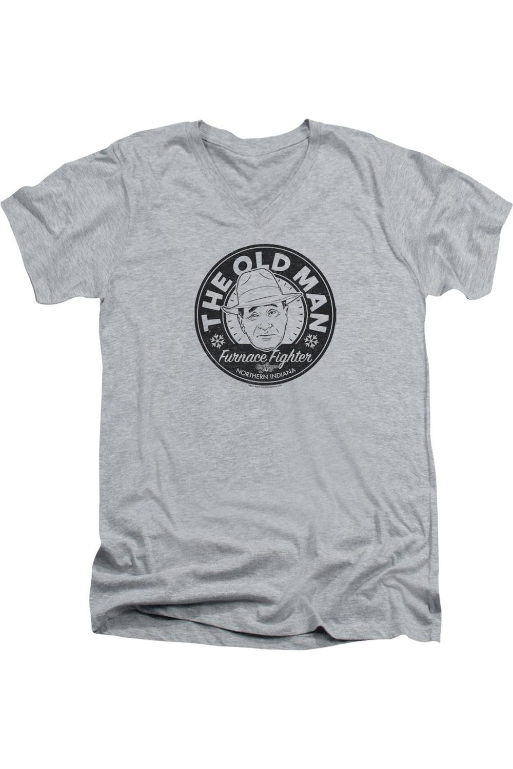 Рождественская история Старик короткий рукав взрослый V-образный вырез премиум хлопок футболка / футболка Gildan, цвет athletic heather
Рождественская история Старик короткий рукав взрослый V-образный вырез премиум хлопок футболка / футболка Gildan, цвет athletic heather