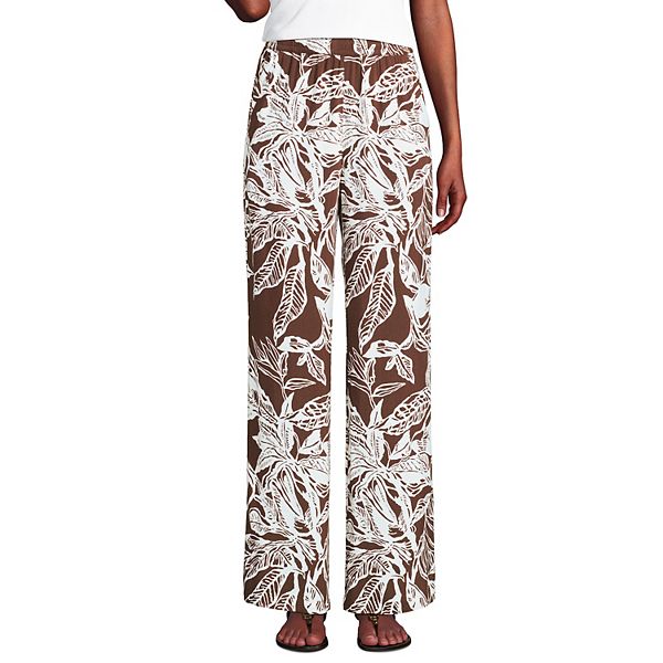 Женские брюки с высокой посадкой и широкими штанинами Lands' End, Bark Vanilla Leaves
Женские брюки с высокой посадкой и широкими штанинами Lands' End, Bark Vanilla Leaves