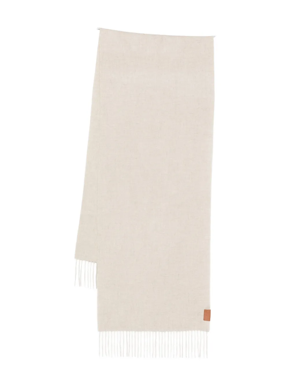 Кашемировый шарф с бахромой LOEWE, нейтральный
Кашемировый шарф с бахромой LOEWE, нейтральный