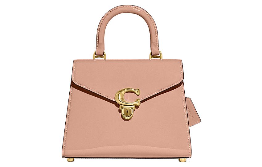 COACH Кожаная сумка через плечо женская среднего размера розовая
COACH Кожаная сумка через плечо женская среднего размера розовая