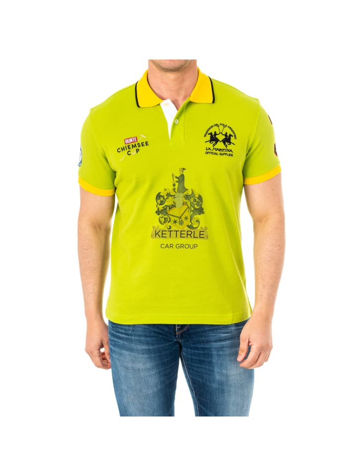 Рубашка-поло La Martina, зеленый
Рубашка-поло La Martina, зеленый