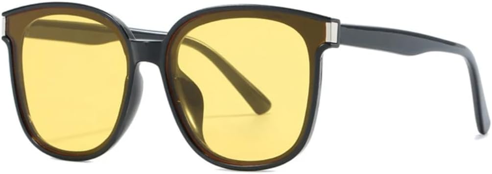 Солнцезащитные очки с защитой UV400 | Линзы с мелкими заклепками, конфетного цвета | Для женщин и мужчин, для занятий спортом на открытом воздухе и вождения DSVIGF, Black Yellow
Солнцезащитные очки с защитой UV400 | Линзы с мелкими заклепками, конфетного цвета | Для женщин и мужчин, для занятий спортом на открытом воздухе и вождения DSVIGF, Black Yellow