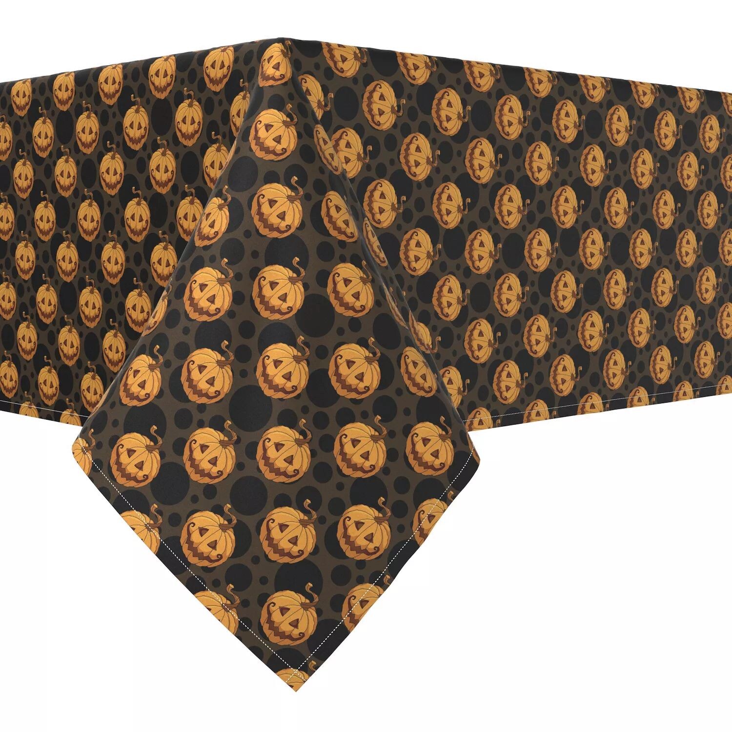 Прямоугольная скатерть, 100 % полиэстер, 60x120 дюймов, Spooky Pumpkin Smiles.
Прямоугольная скатерть, 100 % полиэстер, 60x120 дюймов, Spooky Pumpkin Smiles.