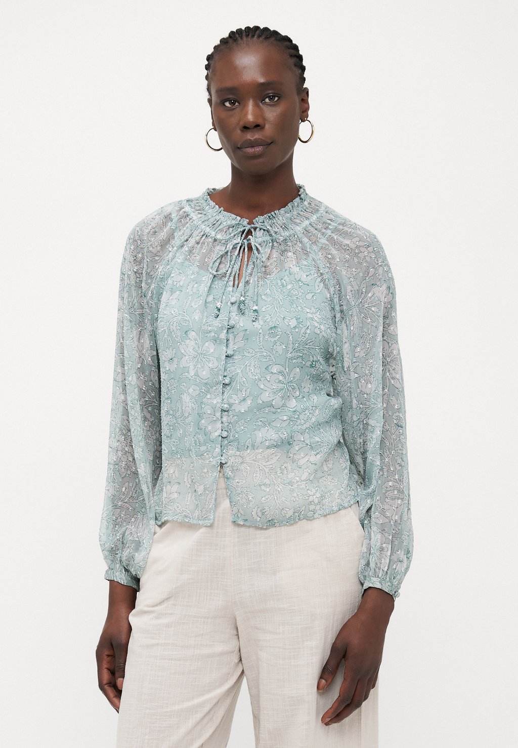 Блузка на пуговицах ONLELIZA LIFE V NECK STRING ONLY Tall, светло-зеленый
Блузка на пуговицах ONLELIZA LIFE V NECK STRING ONLY Tall, светло-зеленый