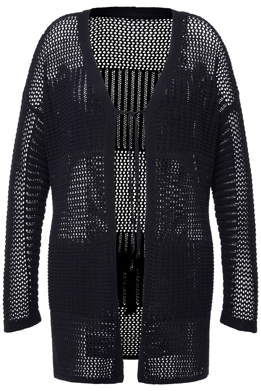 Вязаный кардиган Ulla Popken, темно-синий
Вязаный кардиган Ulla Popken, темно-синий