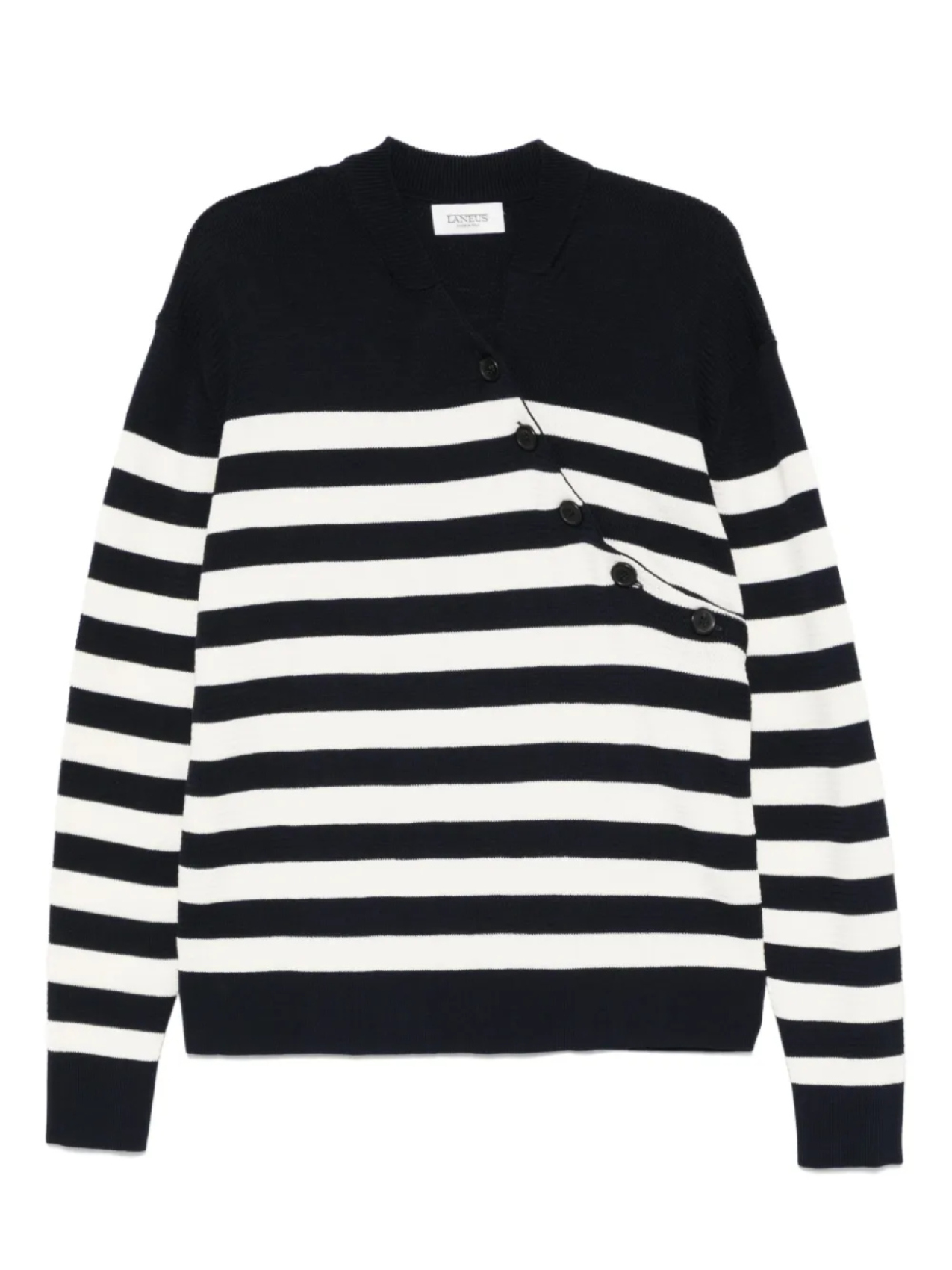 Полосатый свитер Laneus, синий
Полосатый свитер Laneus, синий