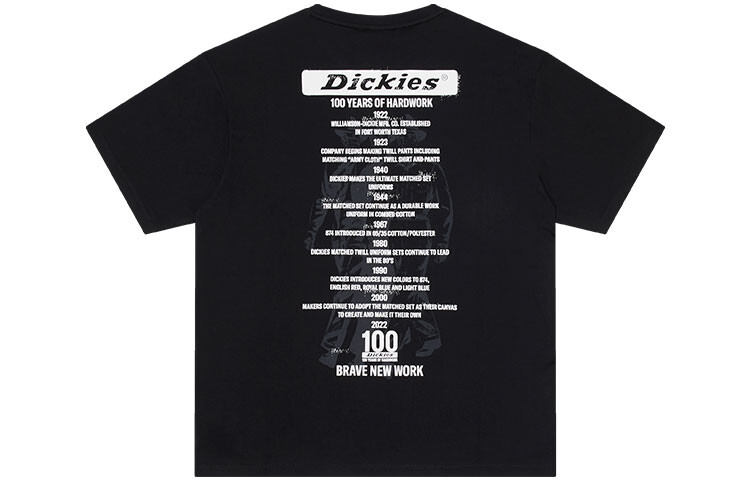 Футболка унисекс Dickies, Черный
Футболка унисекс Dickies, Черный
