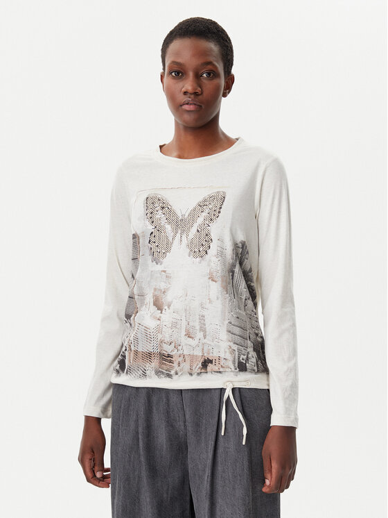 Блузка обычного кроя 11105023 Olsen, бежевый
Блузка обычного кроя 11105023 Olsen, бежевый