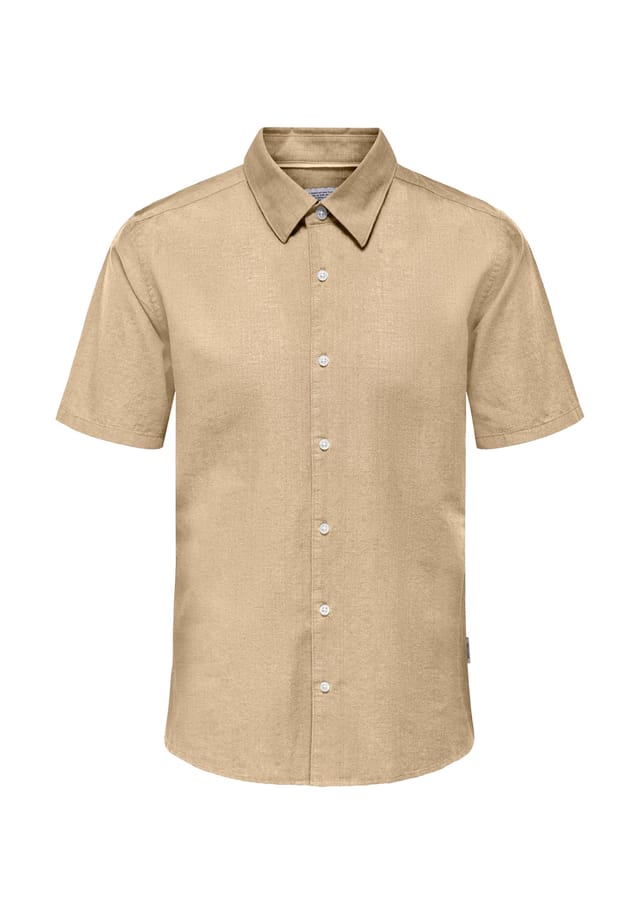 Рубашка Кантли рубашка с короткими рукавами Only & Sons, бежевый
Рубашка Кантли рубашка с короткими рукавами Only & Sons, бежевый