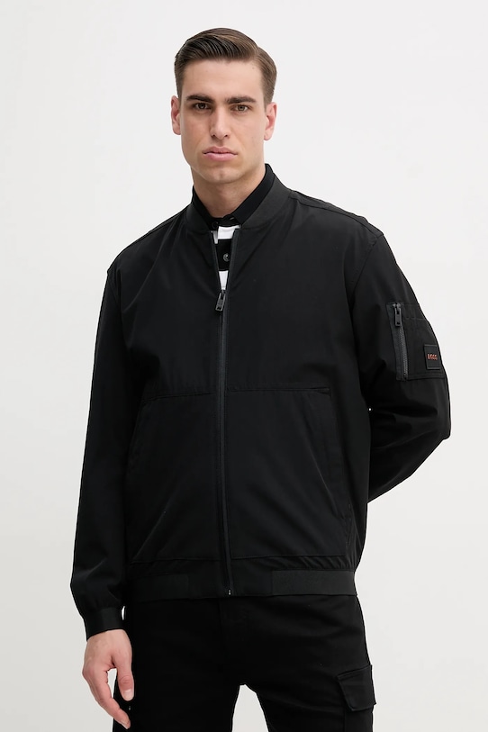 Куртка-бомбер Boss Orange, черный
Куртка-бомбер Boss Orange, черный
