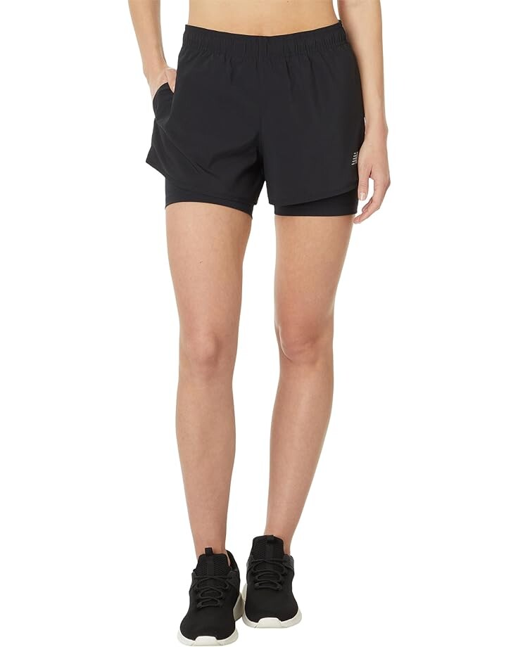 Шорты New Balance New Balance Sport Essentials 2-in-1 Short 3", черный 
Шорты New Balance New Balance Sport Essentials 2-in-1 Short 3", черный