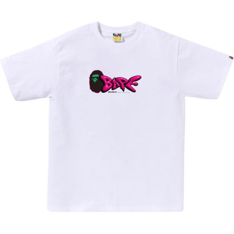 Футболка мужская с круглым вырезом, умеренный прямой крой A BATHING APE, белый
Футболка мужская с круглым вырезом, умеренный прямой крой A BATHING APE, белый