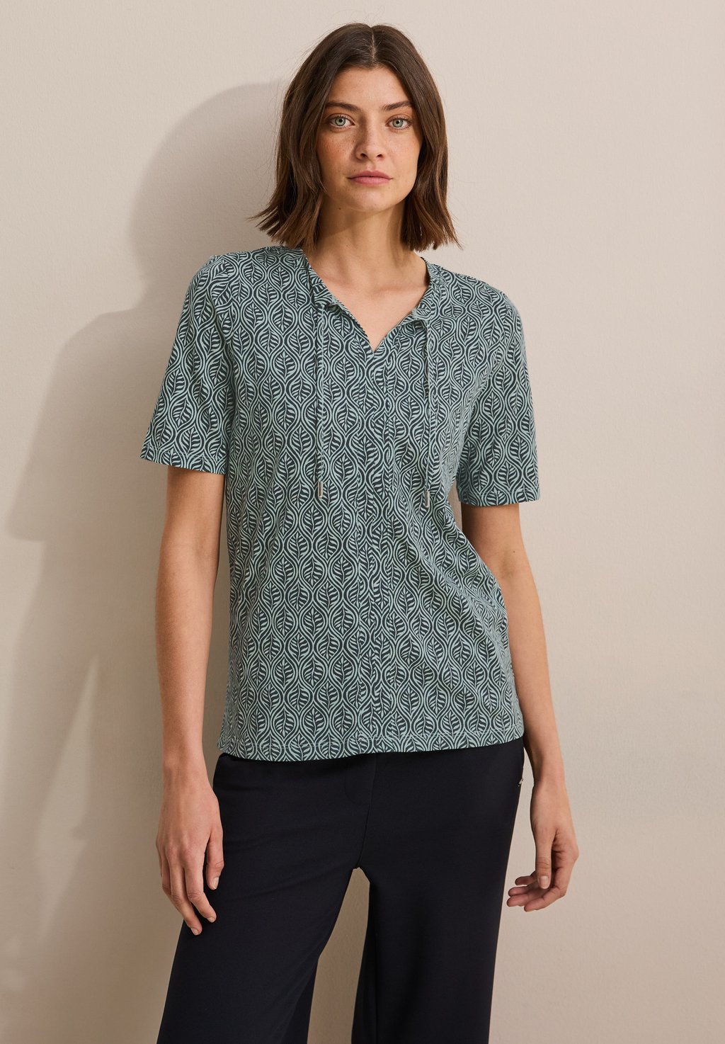 Рубашка с принтом Cecil, темно-зеленый
Рубашка с принтом Cecil, темно-зеленый