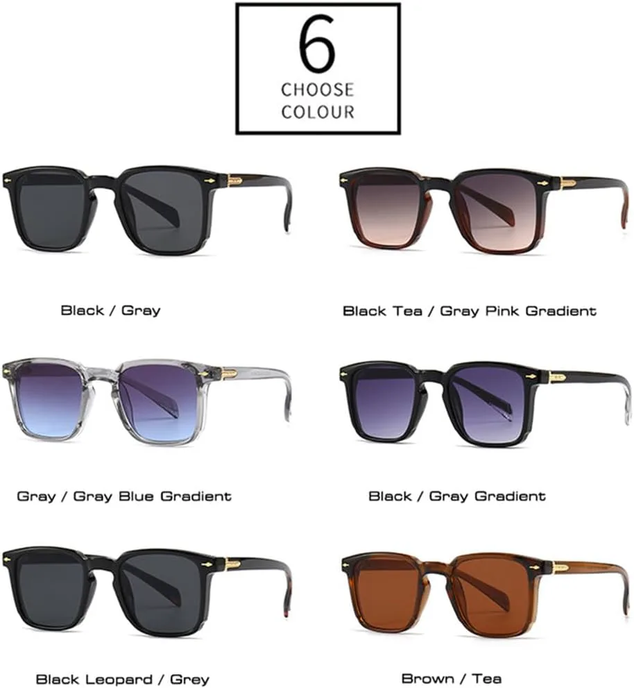 Солнцезащитные очки UV400 для мужчин и женщин | Большая оправа с градиентным цветом | для вождения и занятий спортом на открытом воздухе generic, Black Leopard Grey
Солнцезащитные очки UV400 для мужчин и женщин | Большая оправа с градиентным цветом | для вождения и занятий спортом на открытом воздухе generic, Black Leopard Grey