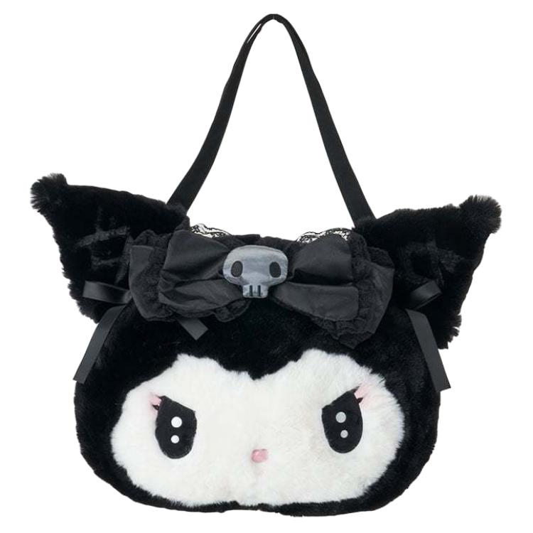 Sanrio Куроми плюшевая сумка шоппер, Black & White
Sanrio Куроми плюшевая сумка шоппер, Black & White