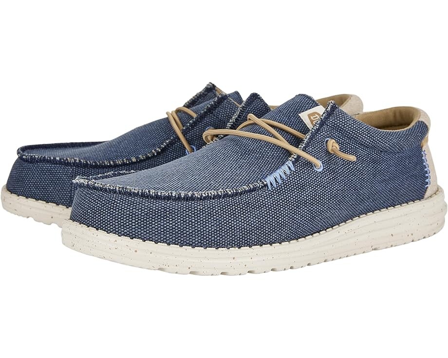 Лоферы Hey Dude Wally Coastline Jute, темно-синий
Лоферы Hey Dude Wally Coastline Jute, темно-синий