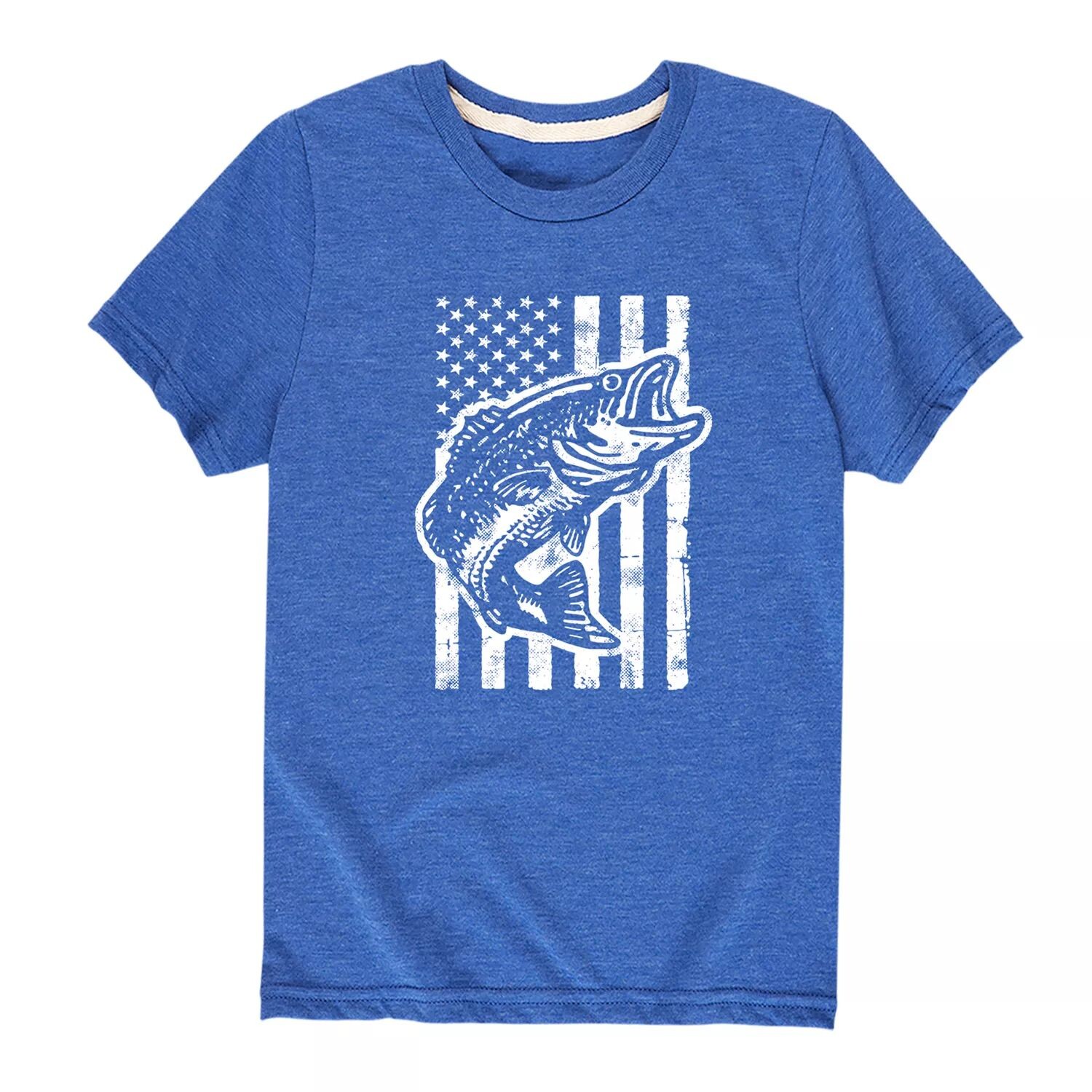 Футболка с американским флагом для мальчиков 8–20 лет для рыбалки и окуня Licensed Character
Футболка с американским флагом для мальчиков 8–20 лет для рыбалки и окуня Licensed Character