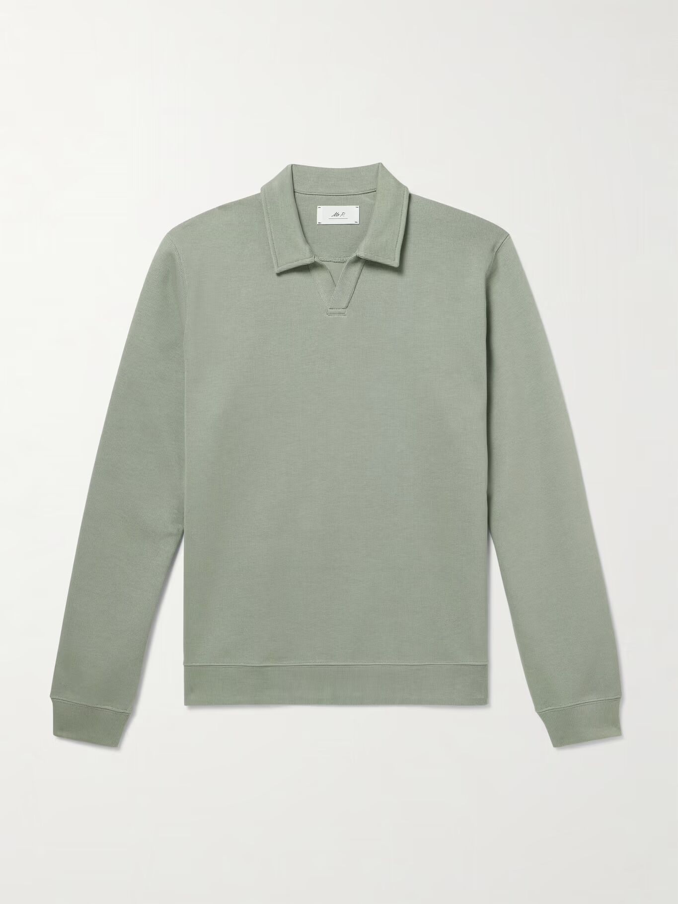 Толстовка из хлопкового джерси MR P., зеленый
Толстовка из хлопкового джерси MR P., зеленый