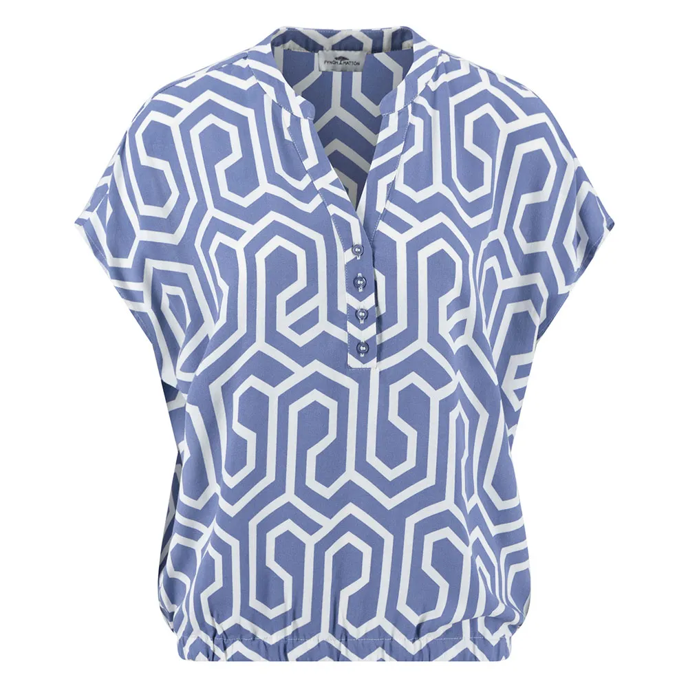 Блузка Fynch Hatton 25071737 short sleeve, синий
Блузка Fynch Hatton 25071737 short sleeve, синий