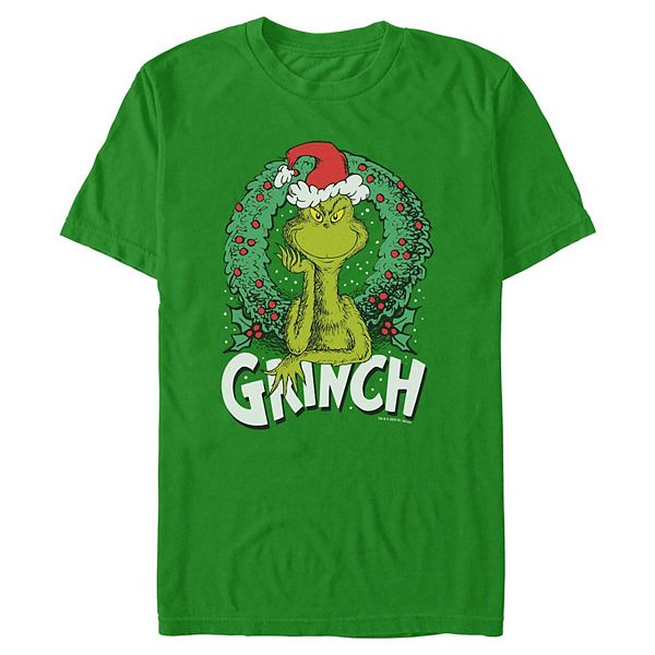 Мужская футболка с принтом Dr Seuss The Christmas Wreath Grinch
Мужская футболка с принтом Dr Seuss The Christmas Wreath Grinch