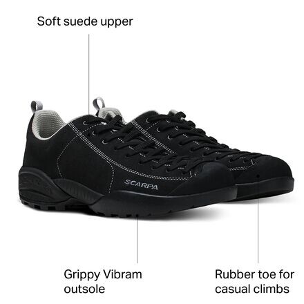 Обувь Мохито мужская Scarpa, черный
Обувь Мохито мужская Scarpa, черный