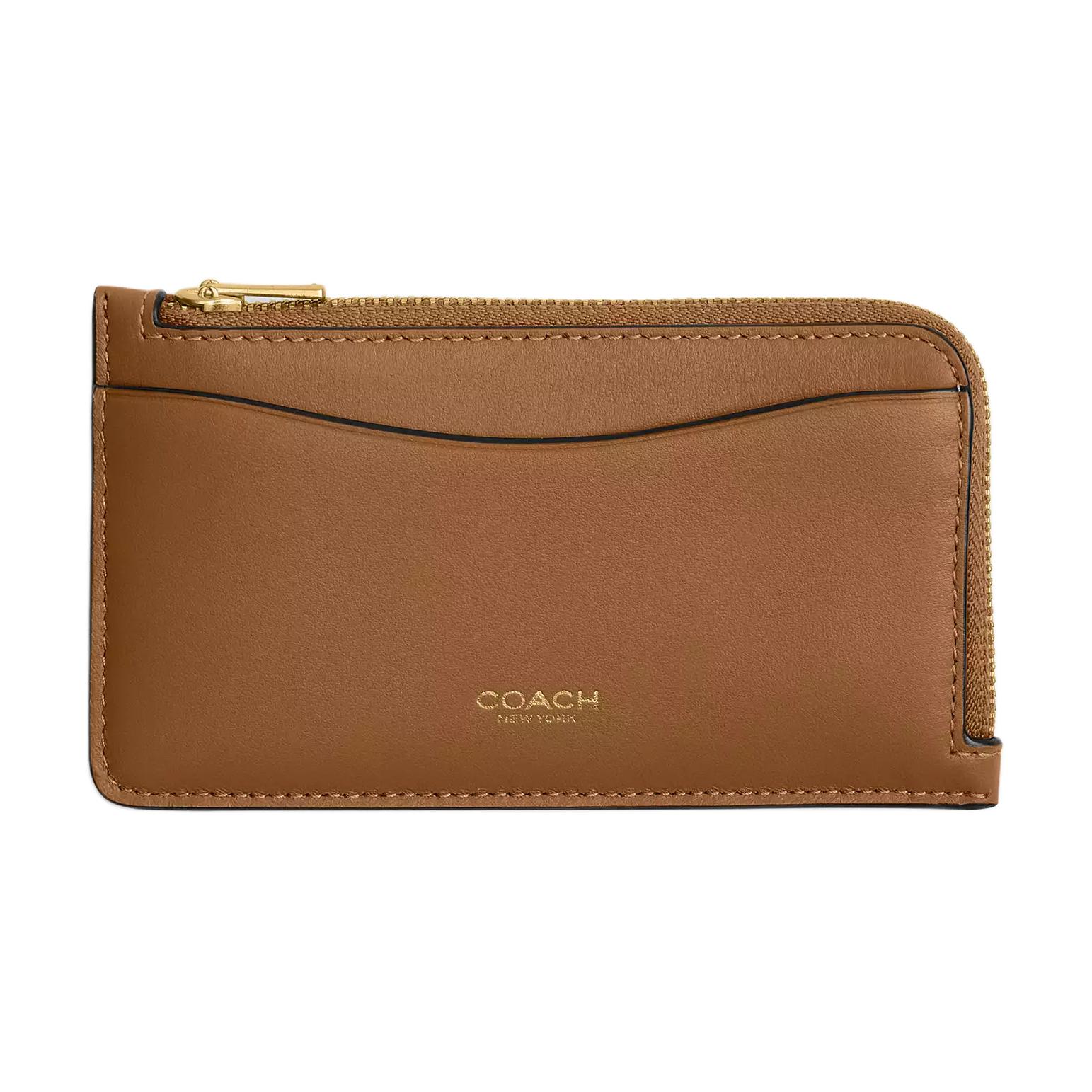 COACH Мини-визитница из телячьей кожи медово-коричневого цвета, Honey Brown
COACH Мини-визитница из телячьей кожи медово-коричневого цвета, Honey Brown