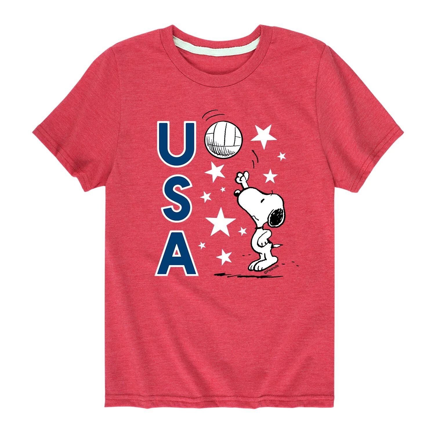 Футболка с рисунком Peanuts USA Volley для мальчиков 8–20 лет Licensed Character, красный
Футболка с рисунком Peanuts USA Volley для мальчиков 8–20 лет Licensed Character, красный