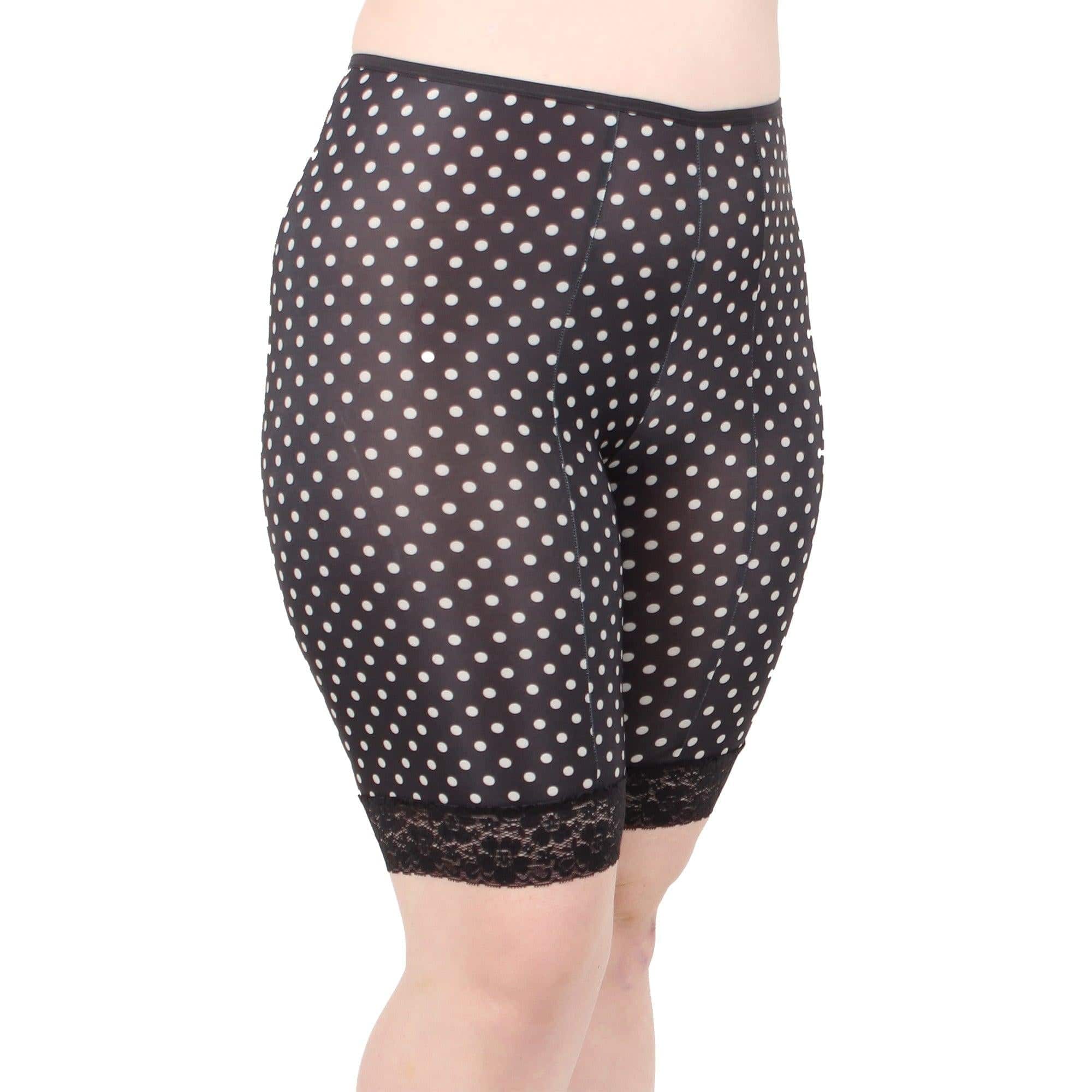 Короткие шорты Fusion Moisture Wicking Anti Chafing Shortlette Slipshort 9" Undersummers by CarrieRae, цвет dots 
Короткие шорты Fusion Moisture Wicking Anti Chafing Shortlette Slipshort 9" Undersummers by CarrieRae, цвет dots