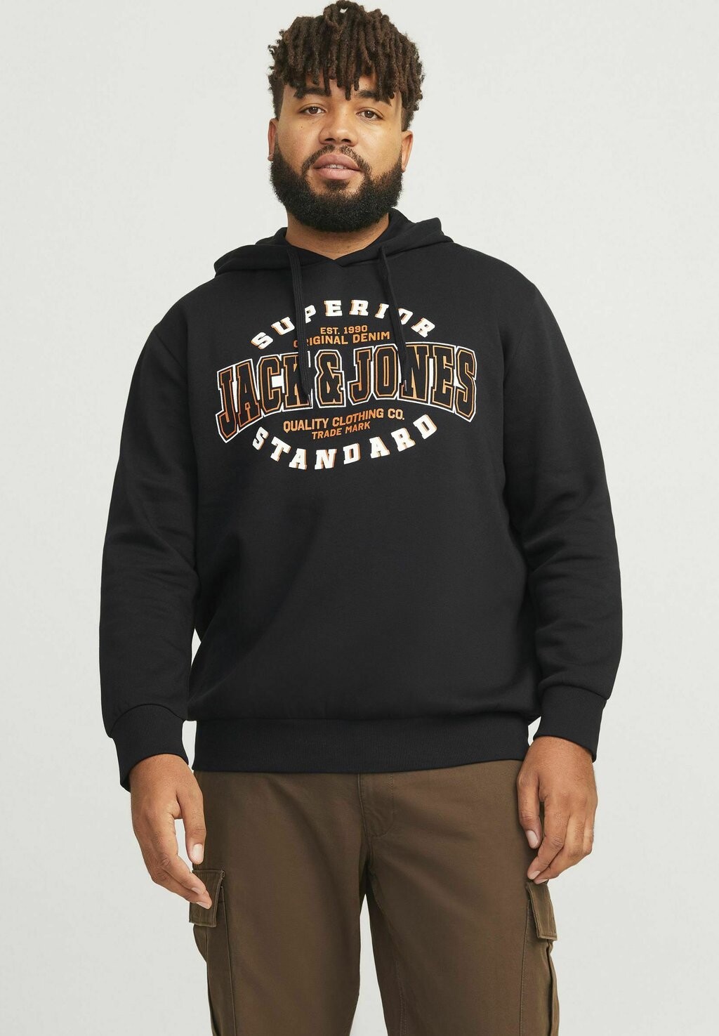 Толстовка с капюшоном PLUS SIZE LOGO Jack & Jones, черный
Толстовка с капюшоном PLUS SIZE LOGO Jack & Jones, черный