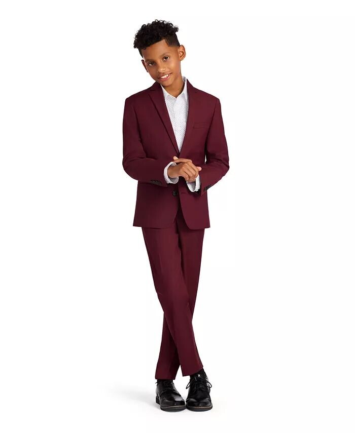 Пиджак и брюки для больших мальчиков Infinite Stretch Slim Fit Calvin Klein, красный
Пиджак и брюки для больших мальчиков Infinite Stretch Slim Fit Calvin Klein, красный