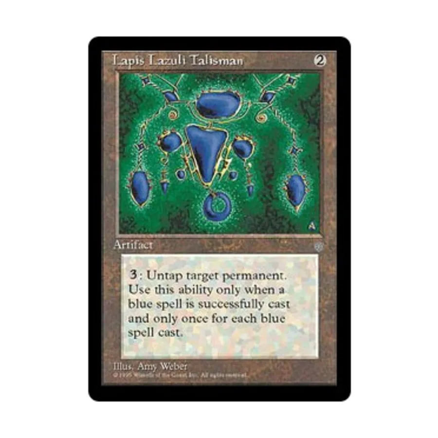 CCG Талисман из лазурита (U), MTG - Ice Age
CCG Талисман из лазурита (U), MTG - Ice Age