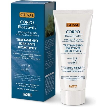Guam Bioactivity Увлажняющий и питательный крем для тела 200мл
Guam Bioactivity Увлажняющий и питательный крем для тела 200мл
