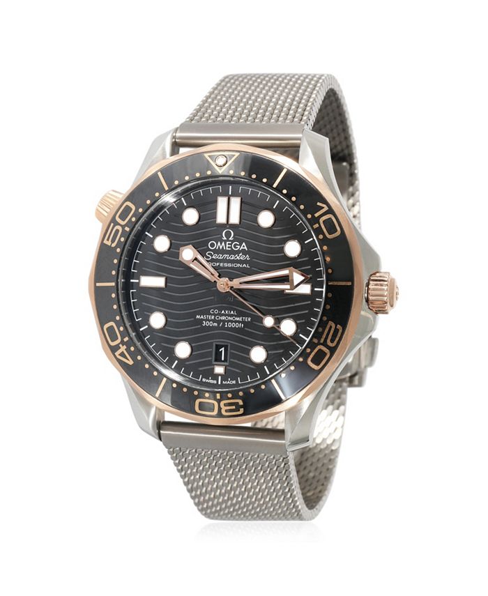Часы Seamaster Diver из нержавеющей стали/розового золота 300M 46.40 мм Pre-Owned Omega, серебряный
Часы Seamaster Diver из нержавеющей стали/розового золота 300M 46.40 мм Pre-Owned Omega, серебряный