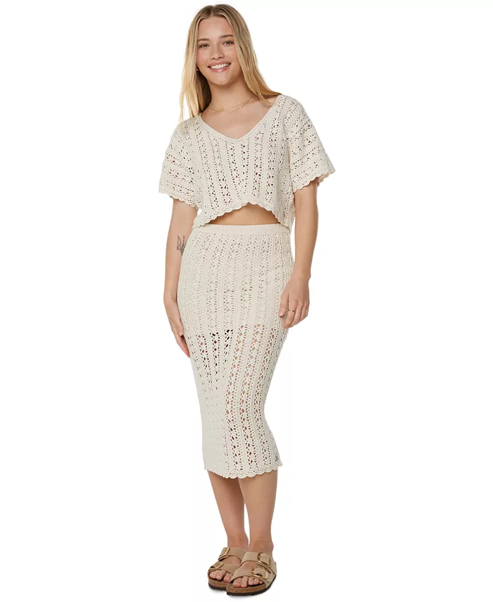 Юбка-миди с узором «Морской вихрь» для юниоров Roxy, коричневый/бежевый
Юбка-миди с узором «Морской вихрь» для юниоров Roxy, коричневый/бежевый