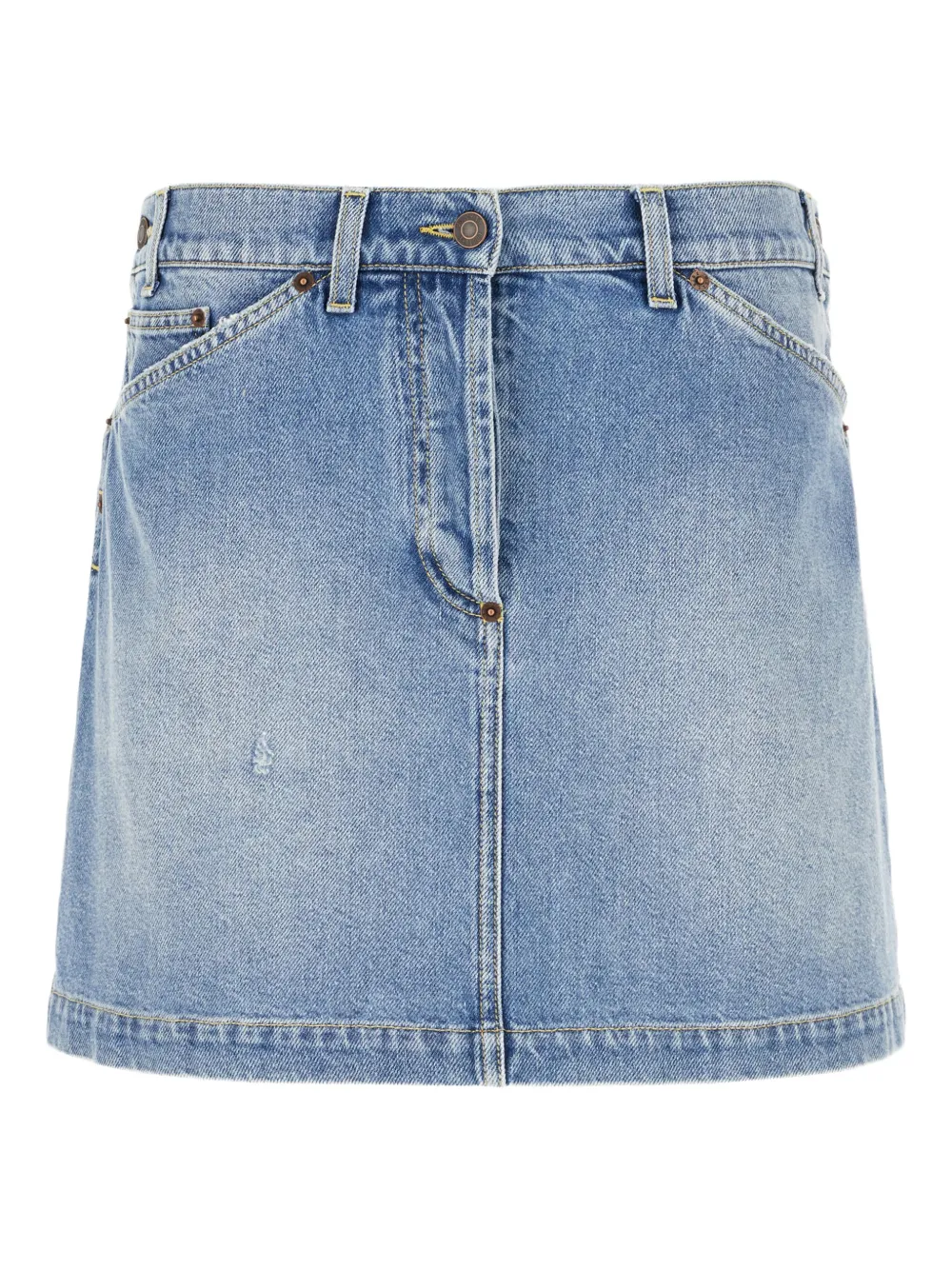 Джинсовая юбка с карманами Moschino, синий
Джинсовая юбка с карманами Moschino, синий