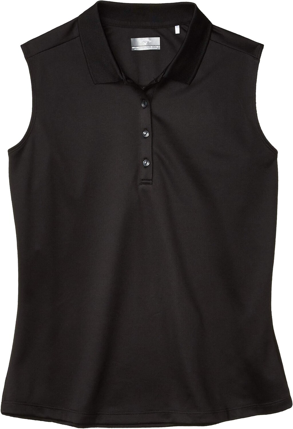 Однотонное трикотажное поло без рукавов Essential Callaway, цвет Caviar
Однотонное трикотажное поло без рукавов Essential Callaway, цвет Caviar