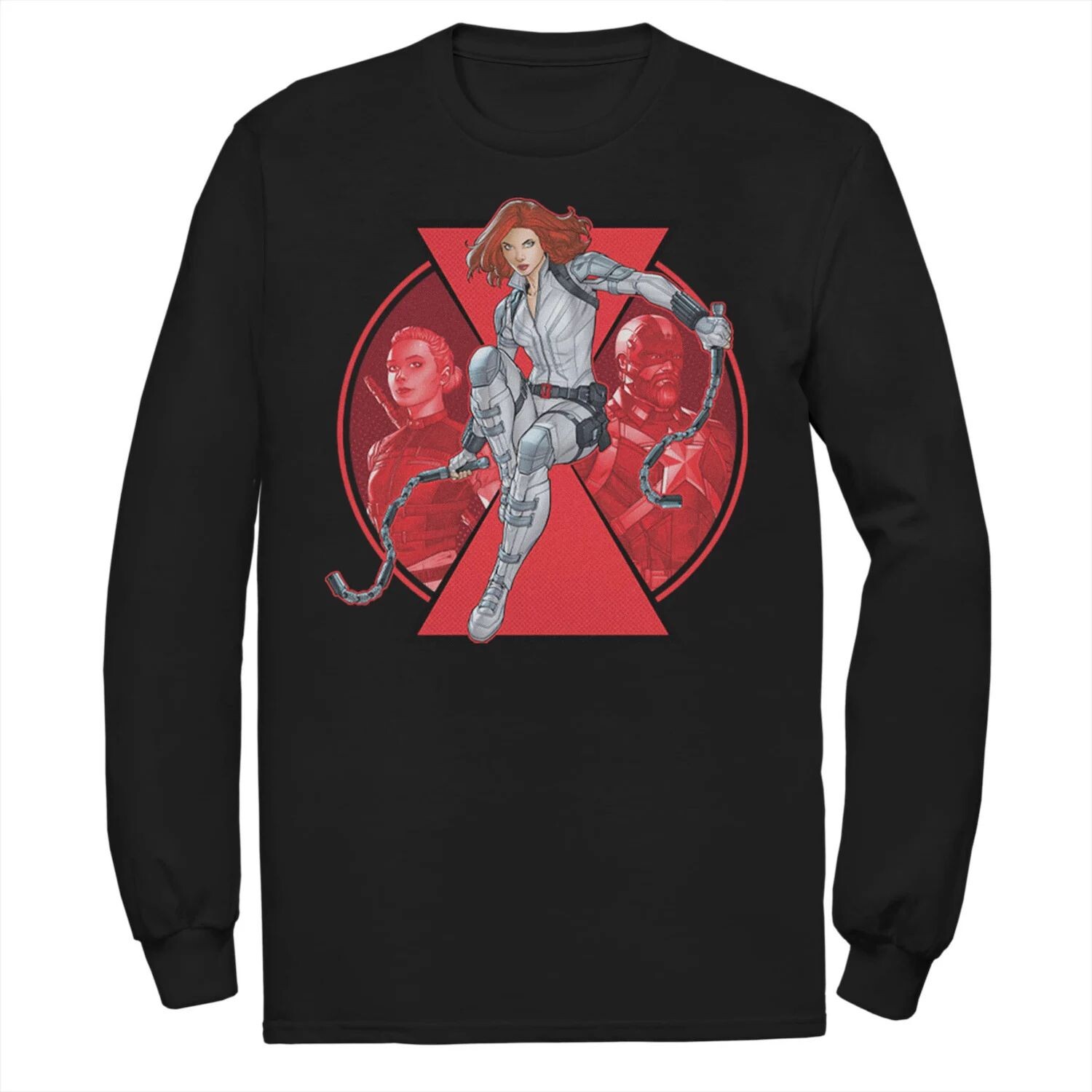 Мужская футболка с анимированным коллажем Marvel Black Widow Team 
Мужская футболка с анимированным коллажем Marvel Black Widow Team