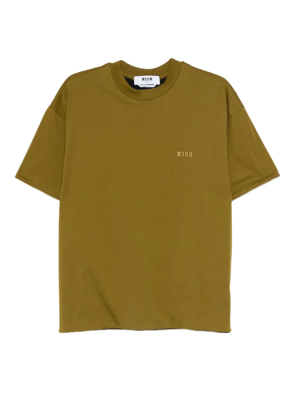 Футболка с логотипом MSGM, зеленый
Футболка с логотипом MSGM, зеленый