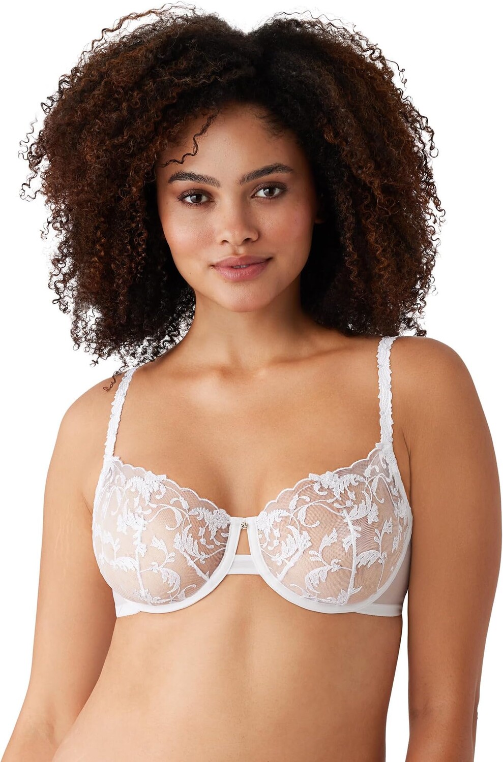 Бюстгальтер Wacoal Dramatic Interlude Underwire 855379, белый 
Бюстгальтер Wacoal Dramatic Interlude Underwire 855379, белый