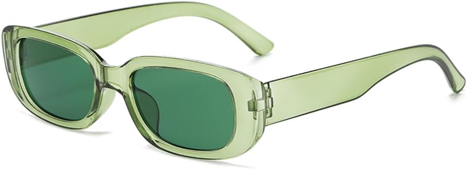 Прямоугольные модные солнцезащитные очки для женщин и мужчин в стиле ретро-винтаж с защитой от УФ-излучения UV400, идеально подходящие для летнего отдыха на пляже и путешествий generic, Green
Прямоугольные модные солнцезащитные очки для женщин и мужчин в стиле ретро-винтаж с защитой от УФ-излучения UV400, идеально подходящие для летнего отдыха на пляже и путешествий generic, Green