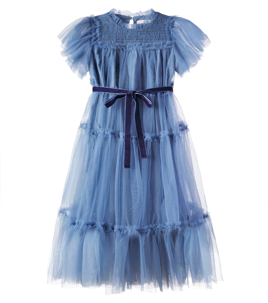 Платье из тюля с оборками Carolina C'era Una Volta, Dusty Blue
Платье из тюля с оборками Carolina C'era Una Volta, Dusty Blue