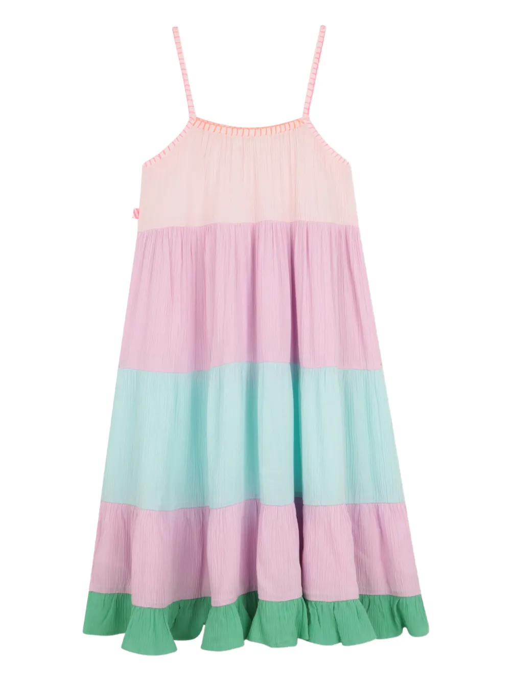 Полосатое платье с оборками Billieblush, розовый
Полосатое платье с оборками Billieblush, розовый