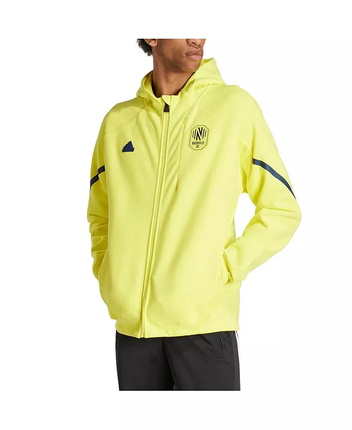 Мужская желтая куртка Nashville SC 2024 Anthem Travel Full-Zip Adidas
Мужская желтая куртка Nashville SC 2024 Anthem Travel Full-Zip Adidas