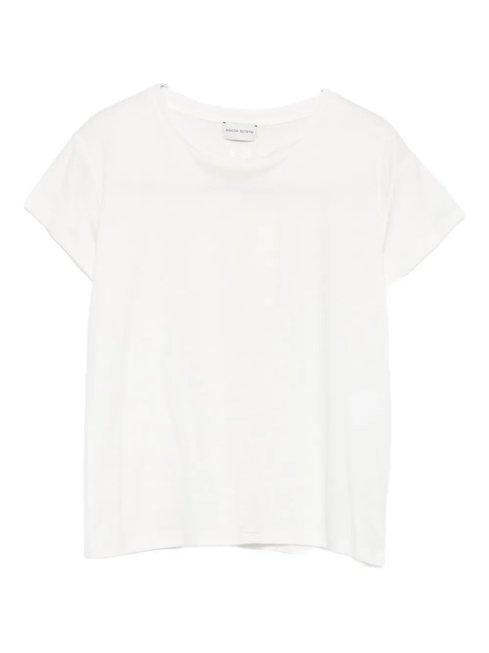 Футболка из хлопка с короткими рукавами Magda Butrym, белый
Футболка из хлопка с короткими рукавами Magda Butrym, белый