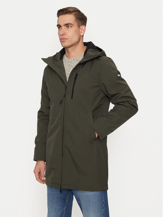 Переходная куртка стандартного кроя KALVIN Schott N.Y.C., зеленый 
Переходная куртка стандартного кроя KALVIN Schott N.Y.C., зеленый