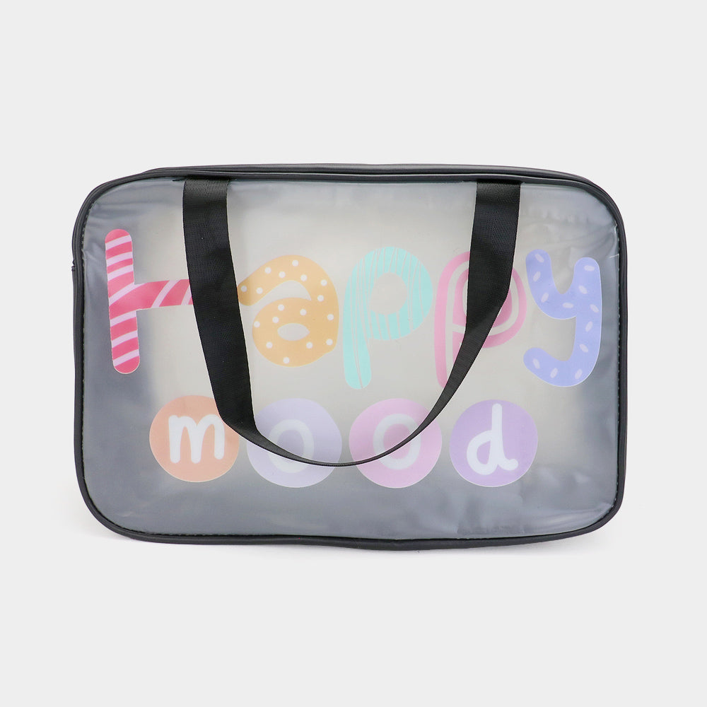 Сумка-шопер с принтом Happy Mood и прозрачной сетчатой секцией FASHNZFAB, черный
Сумка-шопер с принтом Happy Mood и прозрачной сетчатой секцией FASHNZFAB, черный