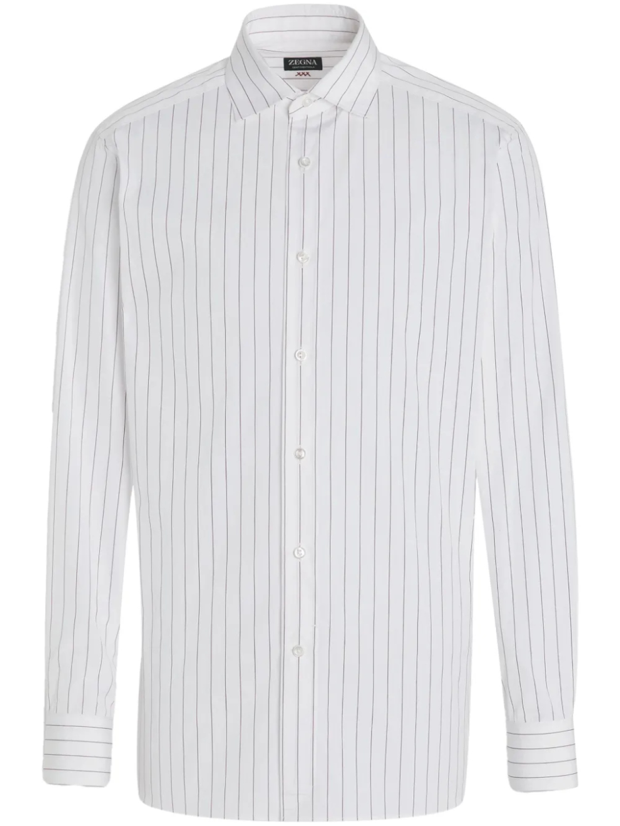 Рубашка в тонкую полоску Zegna, белый
Рубашка в тонкую полоску Zegna, белый